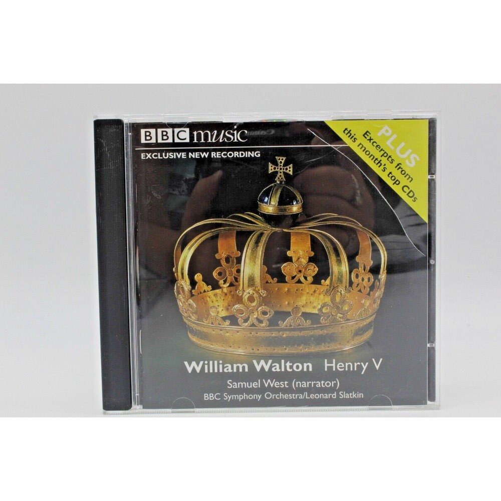 Sir William Walton Henry V BBC Symphony Orchestra West Slatkin Shakespeare CD